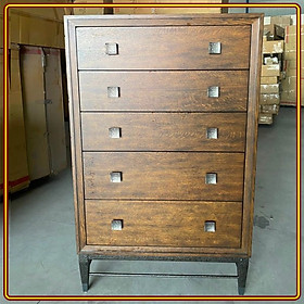 Mua Tủ 5 ngăn kéo Tundo kiểu đứng màu nâu 98 x 55 x 159 cm