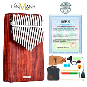 Đàn Kalimba LingTing 17 Phím K17A Gỗ Tử Đàn Châu Phi - Full Phụ Kiện