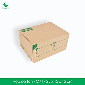 Mua M71 - 25x15x15 cm - 60 Thùng hộp carton
