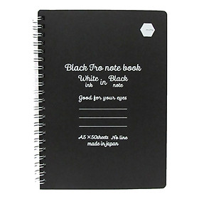 Sổ Lò Xo Đen IRO Notebook A5 50 Trang Motto