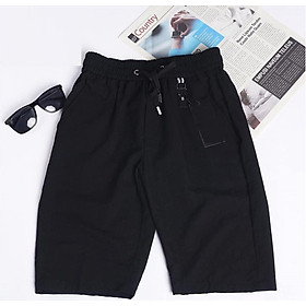 Quần short đũi lưng chun Đũi Việt