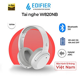Tai nghe bluetooth 5.0 EDIFIER W820NB Âm thanh chất lượng cao Hires Audio