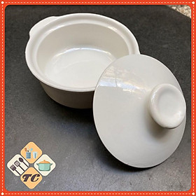 Mua Combo 2 thố chưng yến bằng sứ đường kính 12cm sâu 4cm
