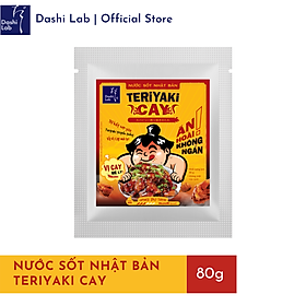 Nước sốt Nhật Bản Teriyaki Cay - Dashi Lab - 80g gói