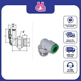 Mua Đầu nối ống chữ L khí nén Pneumax series ART.T22 - Hàng chính hãng