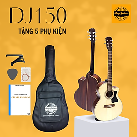 Mua Đàn guitar acoustic DJ150 NAT dòng guitar tầm trung của Duy Guitar Store