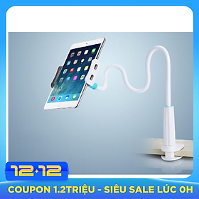Giá Đỡ Kẹp Điện Thoại, Máy Tính Bảng Có Chân Kẹp Đầu Giường, Cạnh Bàn Hàng Chính Hãng Helios