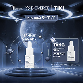 Sample Tinh chất Vitamin C102 hỗ trợ mờ thâm đỏ & chống oxy hóa C102 Tranexamic Discoloration Control Serum 5ml