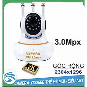 Camera wifi Yoosee 3MPx 11 LED Full HD - hàng chính hãng