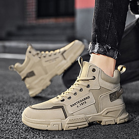 Giày Nam Giày Sneaker Thể Thao Nam Cổ Cao Phong Cách Hàn Quốc H66