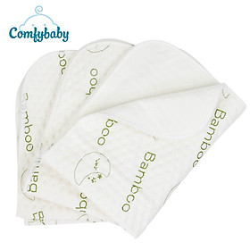Tấm lót chống thấm thay tã cho bé 4 lớp vải sợi tre bamboo cao cấp Comfybaby tự nhiên, kháng khuẩn, thoáng khí PAD1