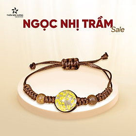 Vòng Tay Trầm Hương tự nhiên Ngọc Nhị Trầm - An nhiên,hạnh phúc - Trầm Tốc Việt Nam Thiên Mộc Hương