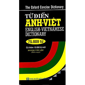 Từ Điển Anh việt 75000 Từ (Có Thêm 10000 Từ Mới)