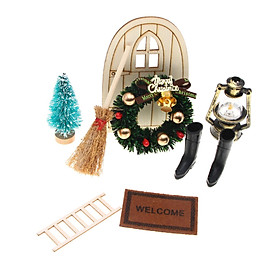 1:6 Christmas Miniature Dollhouse Accessories for Room Decor