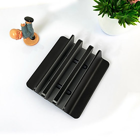 Vinetteam Giá đỡ Kiêm Đế Dựng Đứng Hai Khe Dành Cho Laptop Macbook Ipad Surface Có Thể Điều Chỉnh Bằng Nhôm Nguyên Khối - Hàng Chính Hãng