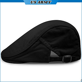 Mũ Lưỡi Trai Kaki Nam Nữ US ARMY U833, Kiểu Dáng Nón Beret 2 Lớp Thời Trang Cao Cấp- HÀNG CHÍNH HÃNG