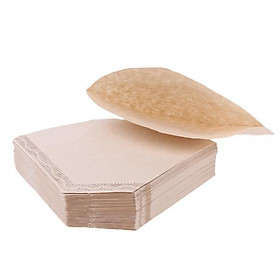 Hình ảnh sách 2x100 Pieces Coffee Filter Paper No. 4 for 2-4 Cups Coffee Makers