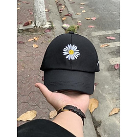 Mũ lưỡi trai- họa tiết hoa 3D