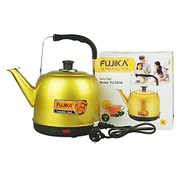 Mua Ấm siêu tốc Fujika dung tích 4L đến 5L thân ấm inox phun sơn tĩnh điện chịu nhiệt  công suất 1500W  Màu ngẫu nhiên-hàng chính hãng