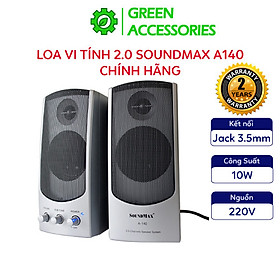 Loa vi tính 2.0 SoundMax A140 Tổng Công Suất