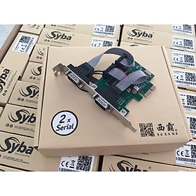 Card chuyển đổi PCI E sang 2 Com, 4 Com, 8 com ( RS232) Syba cao cấp