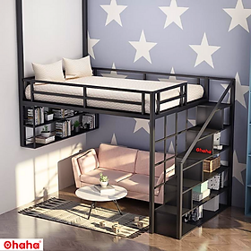 Mua GIƯỜNG TẦNG THÔNG MINH KHUNG SẮT OHAHA - GTS005