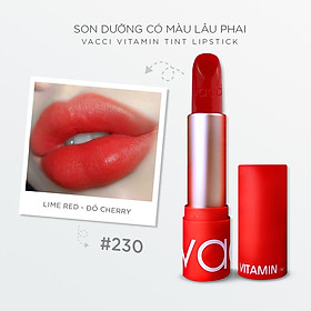 Son dưỡng có màu lâu phai cao cấp Vacci Vitamin Tint Lipstick