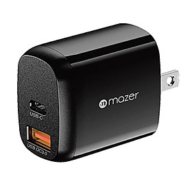 Mua Củ sạc Mazer SuperMINI 20W US Foldable Wall Charger-Hàng chính hãng
