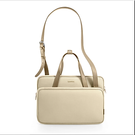 TOMTOC USA PREMIUM THEHER SHOULDER BAG1314- H22C1 - hàng chính hãng - Khaki H22C1K1