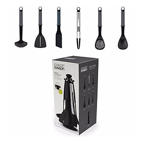Bộ dụng cụ nấu ăn 6 món kèm giá treo Joseph Joseph 10151 Elevate (Grey) hàng chính hãng