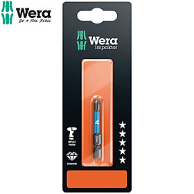 Đầu vít lục giác 840/4 IMP DC Hex-Plus SW 4,0 x 50 mm SB Wera 05073944001