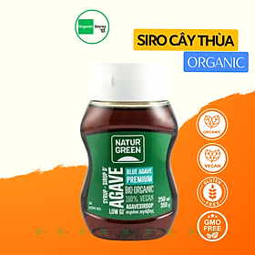 Si rô cây thùa (syrup Agave) hữu cơ 250ml - NaturGreen