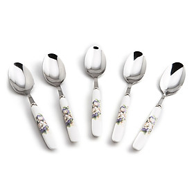 Muỗng inox cán sứ MFA S02