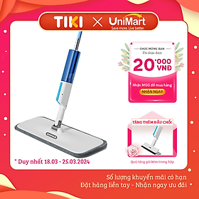 Mua Cây Lau Nhà Phun Sương  Chổi Lau Nhà 360° Kiêm Cây Lau Kính Đa Năng 3IN1 Damas P2 Plus - Thiết Kế Khớp Xoay 180° Linh Hoạt Dễ Dàng Di Chuyển Mọi Góc Ngách Trong Nhà - Chuyển Đổi Bản Lau Nhà Thành Bản Lau Kính Chỉ Với 1 Bước Đơn Giản - Hàng Chính Hãng