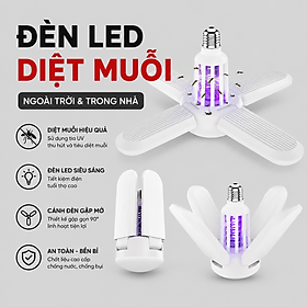Đèn LED Diệt Muỗi Kachi MK409 – Chiếu Sáng Hiệu Quả, Bảo Vệ Gia Đình Mỗi Ngày - hàng chính hãng