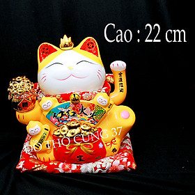 Mua Mèo Thần Tài  - Gốm Sứ Cao Cấp - Mang Tài Lộc Dồi Dào Cho Gia Chủ
