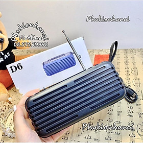 Mua Loa Bluetooth D6 PKH636   Âm thanh tốt tích hợp nghe đài FM