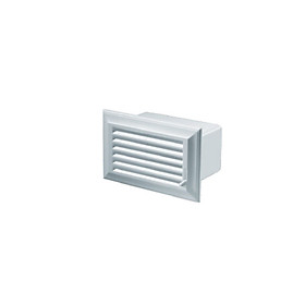 Cửa thông gió nhựa âm tường - đ/c lưu lượng - DECOR 86*230 R - Hàng Nhập Khẩu