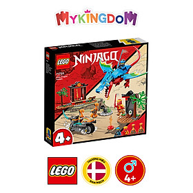 Đồ Chơi LEGO Rồng Xanh Bảo Vệ Đền Ninja 71759