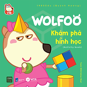 Sách Wolfoo Book - Wolfoo khám phá hình học