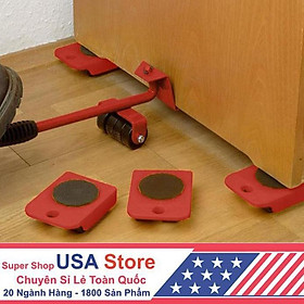 Mua Dụng Cụ Nâng Đồ Nặng - Di Chuyển Đồ Đạc Có Bánh 5PC