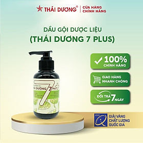 Dầu gội dược liệu Thái Dương 7 plus 100ml - Sao Thái Dương