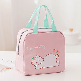 Mua Túi đựng hộp cơm giữ nhiệt nóng  lạnh hoạt hình dễ thương