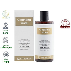Nước tẩy trang KyungLab Cleansing Water 300ml dịu nhẹ sạch sâu và duy trì độ ẩm tốt trên da