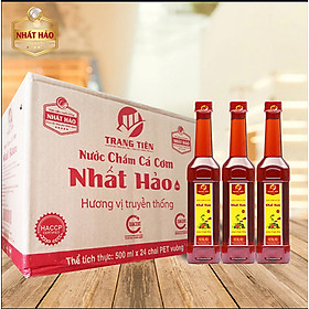 Nước chấm cá cơm Nhất Hảo 500ml (Thùng 24 chai)