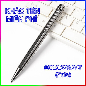 (Gift) Bút ký khắc tên Doanh nhân LC036, mực bi mịn đều ở mọi góc nghiêng