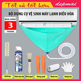 Mua Bộ dụng cụ vệ sinh máy điều hòa  bộ dụng cụ vệ sinh máy lạnh chống thấm hiệu quả  túi rửa máy lạnh  túi vệ sinh điều hòa  Túi vệ sinh máy lạnh  Áo Vệ Sinh Máy Lạnh tại nhà