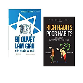 Download sách Combo sách: 101 Bí Quyết Làm Giàu Của Người Do Thái + Rich Habits - Poor Habits Sự khác biệt giữa người giàu và người nghèo