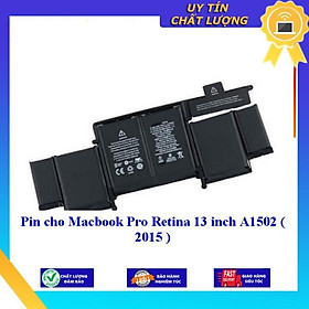 Pin cho Macbook Pro Retina 13 inch A1502 ( 2015 ) - Hàng Nhập Khẩu New Seal