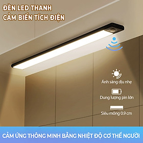 Đèn led thanh cảm biến tích điện , siêu sáng, siêu tiện lợi -K1487